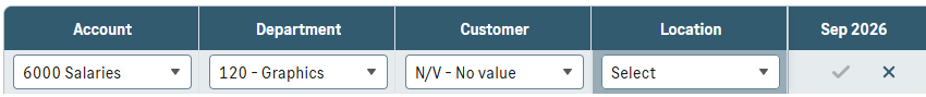 Example of adding a new plan line